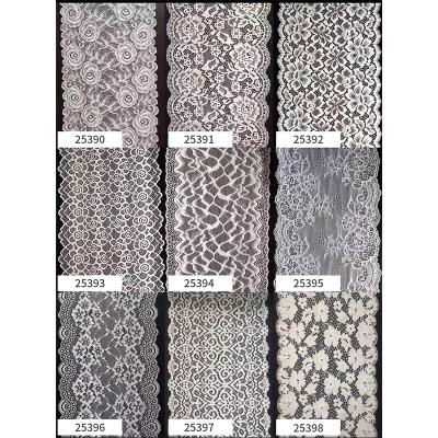 China New Design Hemp Elastic Lace Trim Cheap Price 2 Stretch Lace Trim Elastic Lace Trim for sale