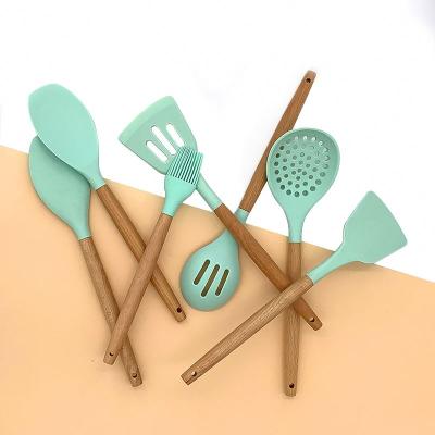 China Viable New Design Kitchen Accessories Silicone Hot Selling Kitchenware Tableware With Rack for sale