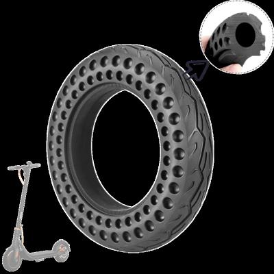 China 10 Inch Tire SuitableFor Electric Scooter F40 Shock Absorption E Scooter 10x2.125 Solid Honeycomb Tire 10 Inch Scooter Rubber Tire for sale