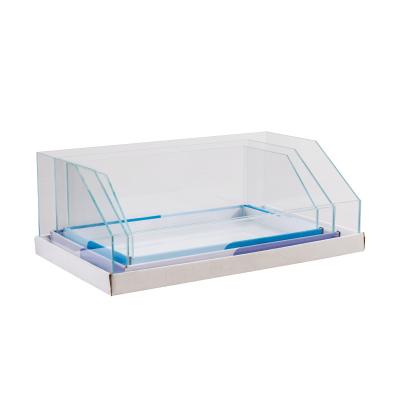 China Multiple Sizes Amazon Aquarium Glass Tank Viable Hot Turtle Tank Covering Packing 3 IN 1 Super Clear Fish Tank for sale