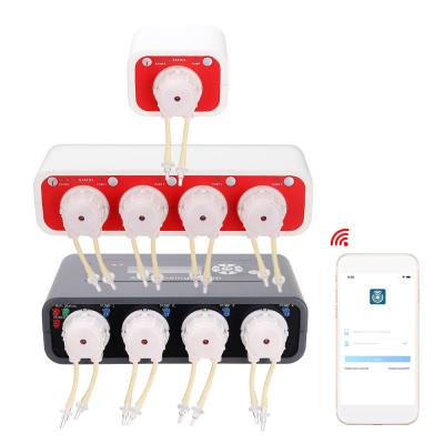 China WIFI Viable Coral Peristaltic Pump Titration Aquarium Cell Phone Manual Operation With High Accuracy Aquarium Coral Driver for sale