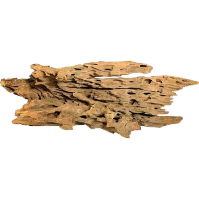 China Viable wholesale a large selection of wooden aquarium landscape ornaments honeycomb escape house, wooden shrimp, fish and shrimp for sale