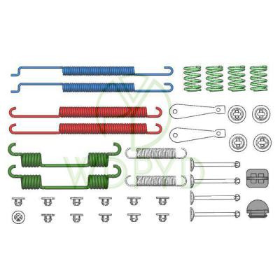 China BRAKE PAD REPAIR KIT BRAKE SPRING KIT BRAKE DRUM HARDWARE KIT 17478 S999 FOR VOLKSWAGEN BEETLE JETTA for sale