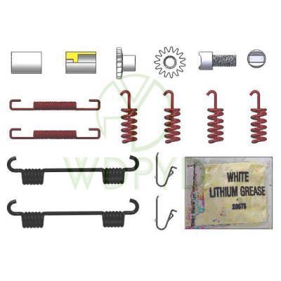 China 17442 S969 H17405 BRAKE PAD REPAIR KIT BRAKE SPRING KIT BRAKE DRUM HARDWARE KIT FOR MERCEDES-BENZ E250 FOR CHRYSLER DISTURBANCE CRASH for sale