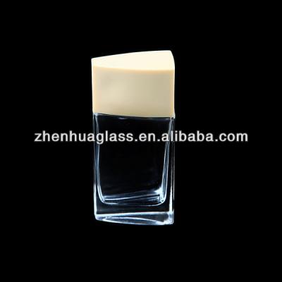 China Fashion Triangle Shaped 50ml Glass Perfume Bottle for sale