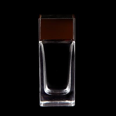 China Perfume Simple Design 50ml Glass Perfume Bottle for sale