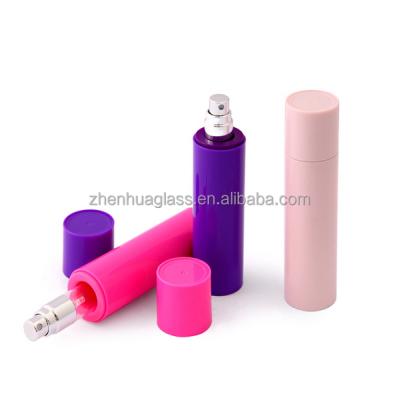 China 10ml Airless Perfume Glass Tube With Outer Plastic for sale