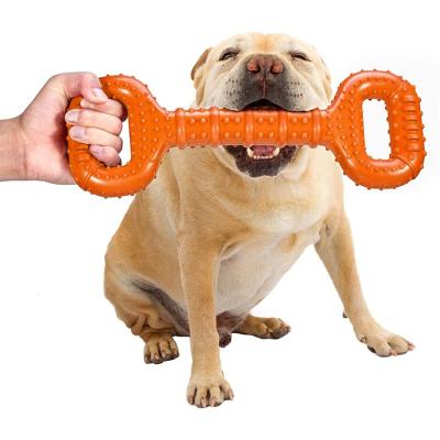 China Sustainable Toy Hot Sale Pet Tough Pet Chew Rubber Ball Dog Rubber Toys for sale