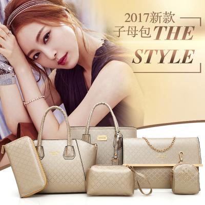 China High Quality Handbag Sets 6 Piece Women Bags Luxury Handbags For Women Set Bags Women Handbags Ladies for sale