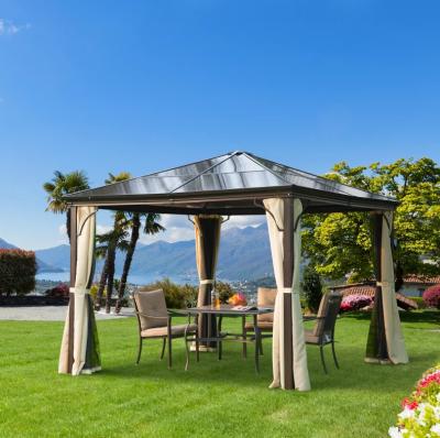 China Durable Garden Winds Replacement Gazebo Canopy Top Cover for Madaga Gazebo for sale