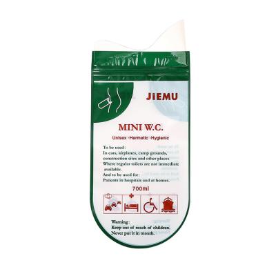 China Jiemu Modern Outdoor Camping Disposable Urinal Men Women Driving Emergency Toilet Airsickness Bag Toilet Parts Urinals for sale