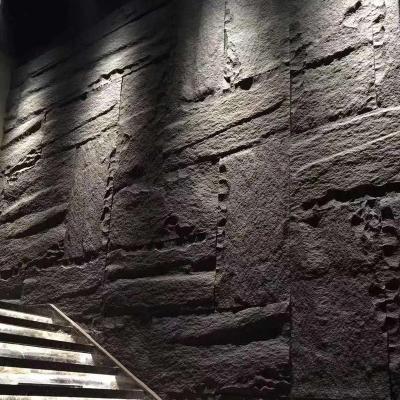 China Modern Cultural Wall Background Decoration Office Hotel PU Imitation Stone Decorative Wall Panel for sale