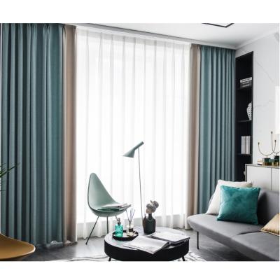 China Factory Customized Wholesale Custom Made Modern Curtain In Blackout Style Solid Color for sale