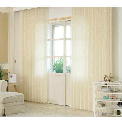 China Semi Blackout Custom Size Shading Semi Vertical Blinds Dream Curtain Hanas Shade Curtain for sale