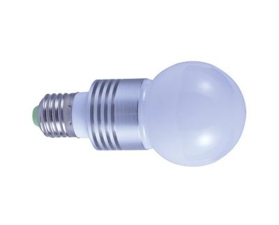 China 3watt Led Globe Light Bulb Globe Bulbs For Family , High Lumens 90lm/w for sale