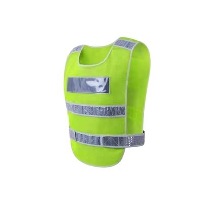 China Custom High Visibility Water Proof FrostedReflective Safety Clothing Construction Multi Pocket Hi Vis Security Reflective Safety Vest for sale