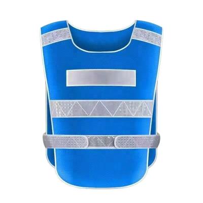 China Custom High Visibility Water Proof FrostedReflective Safety Clothing Construction Multi Pocket Hi Vis Security Reflective Safety Vest for sale