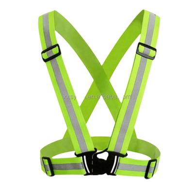 China High Visibility Water Proof LED Water Proof Traffic Police Snap Reflective Safety Vest Safety Warning Clothing With OEM Accept for sale