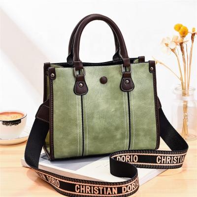 China Women 2021 Brand Large Tassel Waterproof Fashionable Classy Black Latest Designs Office Tote Leather Handbag For Ladies for sale