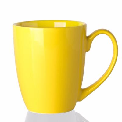 China Environmental friendly and reusable color ceramic mug for sale