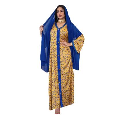 China Muslim Clothing Kaftan Dubai Turkey Abaya Women Jalabiya Abaya Modest Islamic Hijab Long Maxi Dresses for sale