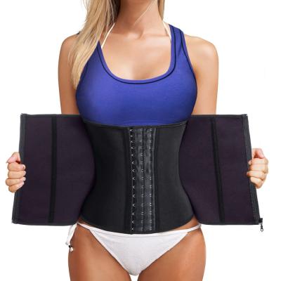 China Antibacterial Highly Promoted Premium Quality Waist Trainer Sweat Wrap Waist Trimmer Belt. for sale