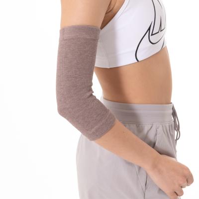 China Keep Warm Sports Elbow Brace Guard Compression Support Nylon Elbow Brace Sleeve for sale