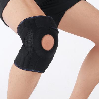 China 2021 High Quality Elbow Pad Aluminum Bracket And Adjustable Black Arthritis Hinged Brace Knee Pads Neoprene Knee Support for sale