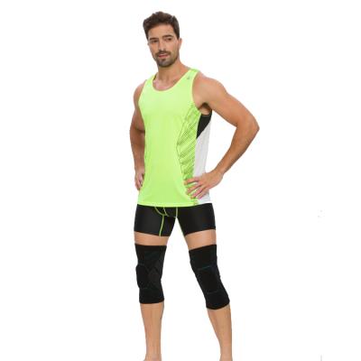 China Aluminum Running Gym And Basketball Sports Bracket Knee Compression Sleeve Brace Support for sale