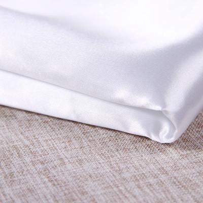 China Hot Sale 75D*300D Soft Smooth Soft Polyester Satin Shiny Fabric for sale