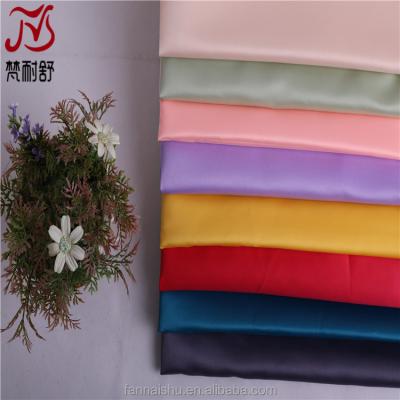 China Flame Retardant Wholesale China Weave Fabric Polyester Matte Satin Textile for sale