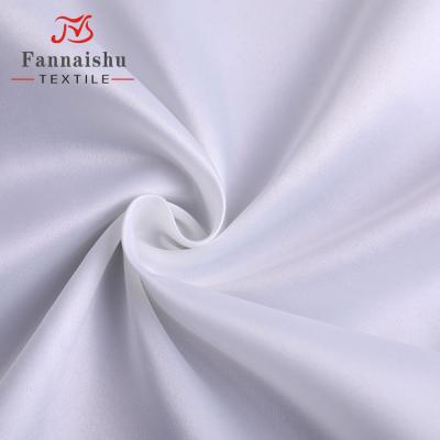 China OEM Service 100 Light Weight Polyester Matte Face Matte Satin Curtain Fabric for sale