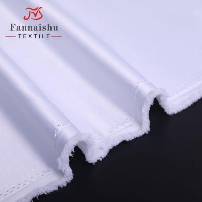 China Breathable Polyester 100 Pure Satin Coat Fabric Eco - Friendly Heavy Matte Fabric for sale