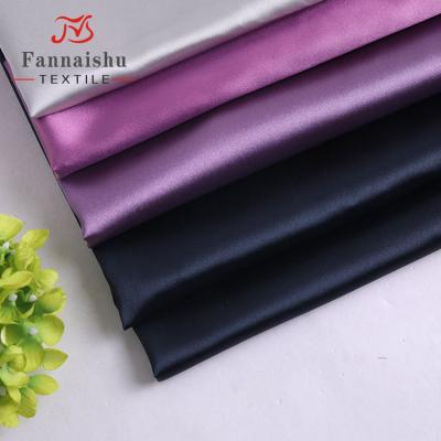 China Factory Price Breathable Market Cheap Double Sided Soft Satin Fabric for sale