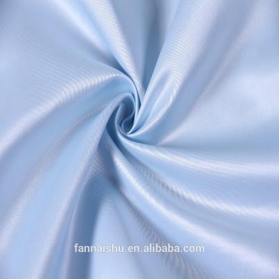 China Shaoxing Textile Satin Manufacturer Breathable 100% / Soft Polyester Satin Silk Fabric for sale