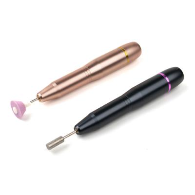 China Easy Apply Mini Nail Polisher Professional Electric Nail Drill Manicure Set for sale