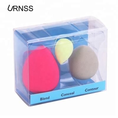 China Super Soft Sponge Wholesale 3pcs Waterdrop Shape Makeup Sponge for sale