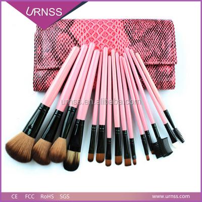 China Wholesale Black Fan Brush Private Label 32 Piece Makeup Brush Set Free Sample for sale