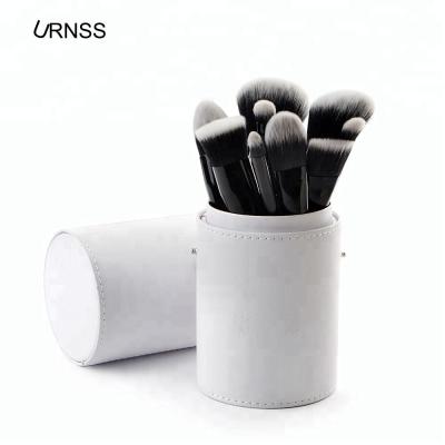 China Angular Blush 9pcs Makeup Brush Maker Cosmetic Set Brush With Makeup Brush Holder for sale