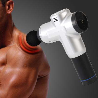 China 2021 Wireless Electronic Handheld Mini Vibration Recovery Fasical Body Relaxation Massage Gun for sale