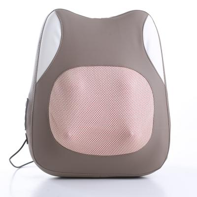 China New Design Body Shiatsu Vibration Deep Kneading Relax Massage Pillow Massager Cushion for sale