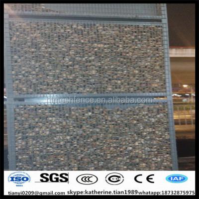 China Cages 4x1x1m Welded Galvanized Wire Mesh Iron Gabion Basket For Decoration for sale