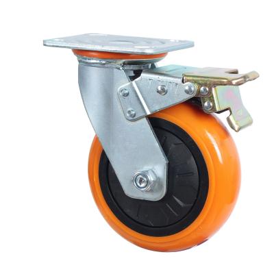 China Other wholesale price ruedas de pvc pvc locking caster cart 4 inch swivel wheel cart wheel for sale