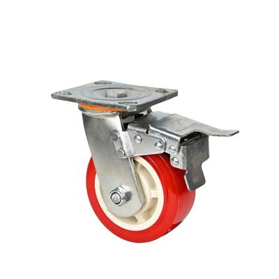 China Other PIVOT Rigid Swivel & High Quality Rigid 3 Inch Factory Scaffolding Caster Wheel With Side Brake for sale