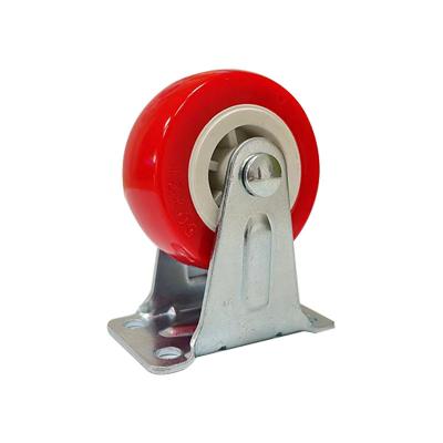 China Other Wholesale Price Red Office Chair PVC Swivel Casters Wheel 2 Inch For Furniture for sale