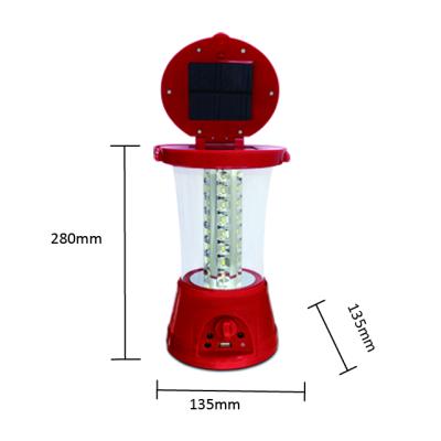 China Solar Led Lighting Products LED Emergency Light Emergency Light With Solar Panel for sale