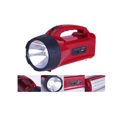 China Camping Build In Rechargeable Lithium Battery Led Rechargeable Torch Light for sale