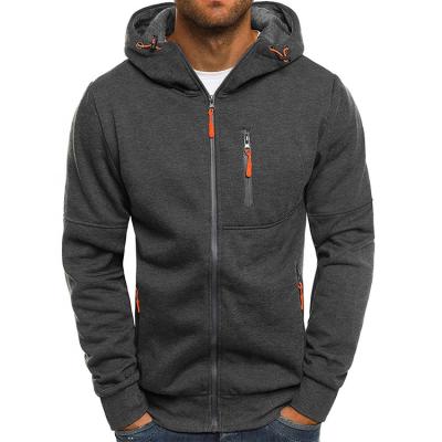 China 2021 Top Selling Anti-wrinkle Hoodie With Zipper Wholesale Customization for sale