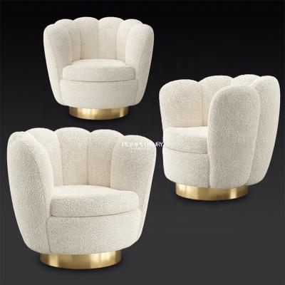 China Adjustable Velvet Lounge Chair Gold Legs Sofa Stainless Steel Banquet Chair (Height) for sale