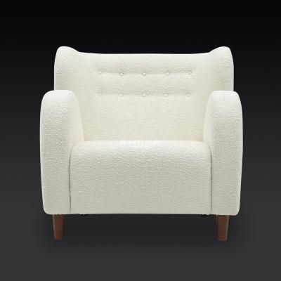 China Nordic Designer Cute White Lazy Simple Convertible Chair Simple Luxury Sofa Leisure Light Sofa Chair for sale